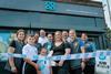 Pictured are Harry & Dixie Batt from Minster in Sheppey Primary School cutting the ribbon with colleagues. Pictured are Alfie Batt (Store Manager) Sharron Benn Sinclair, Mark Shadwell, Chr
