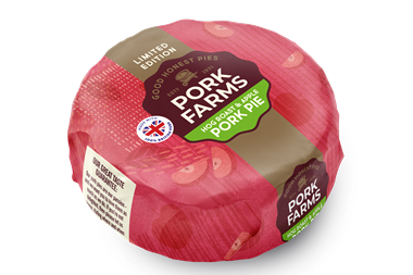 Pork Farms hog roast pork pie