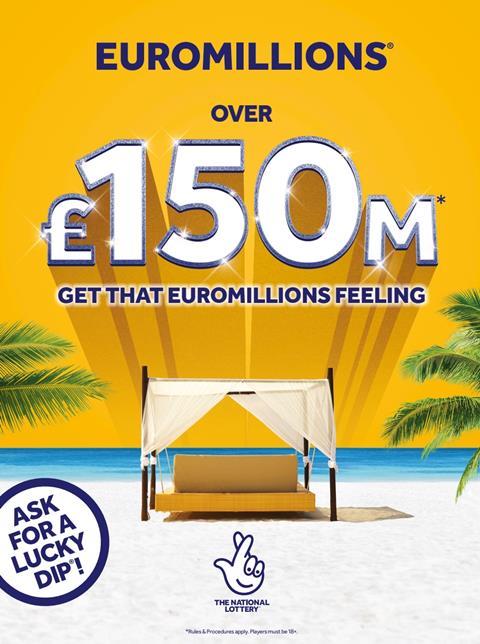 Over £150m poster